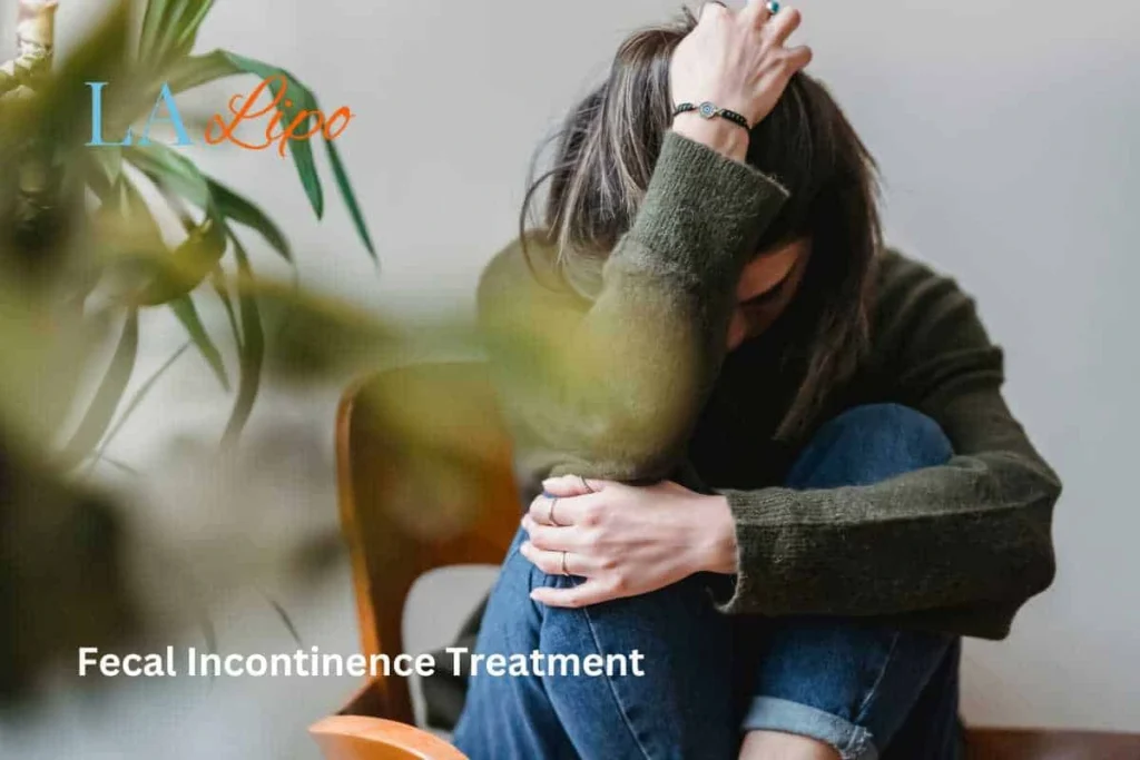 woman worried about fecal incontinence diet Ellesmere Port