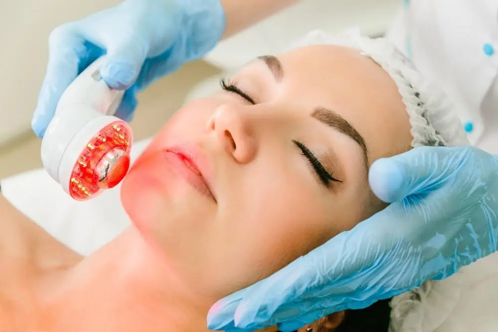 woman having non-surgical Morph8 treatment Ellesmere Port