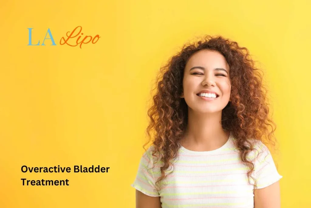 woman smiling about overactive bladder treatment Ellesmere Port solutions