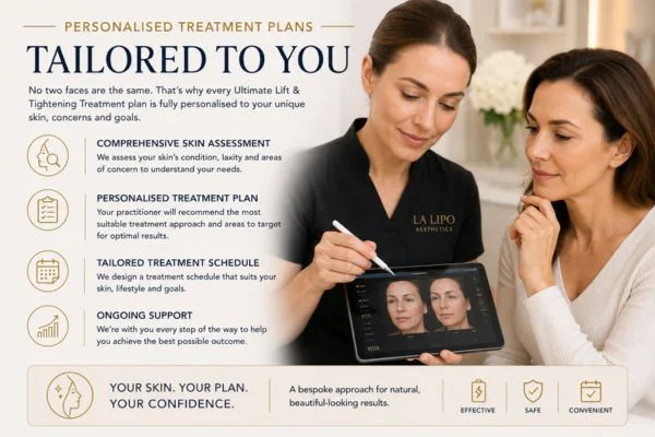 book a consultation about your ultimate lift and tighten treatment Ellesmere Port