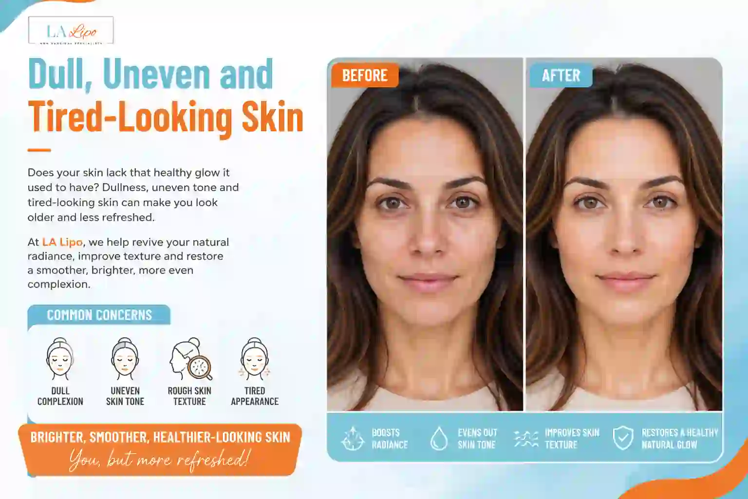 Sign #5: Dull, Uneven and Tired-Looking Skin Ellesmere Port