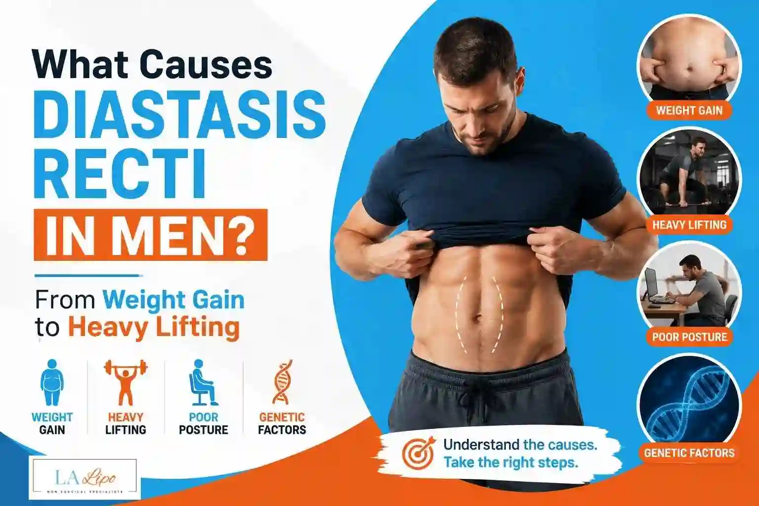 What Causes Diastasis Recti in Men? From Weight Gain to Heavy Lifting Ellesmere Port